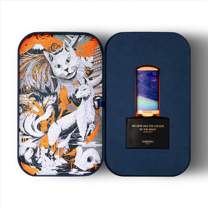 SET FLORAIKU MY LOVE HAS THE COLOR OF THE NIGHT EDP 50ML+10ML