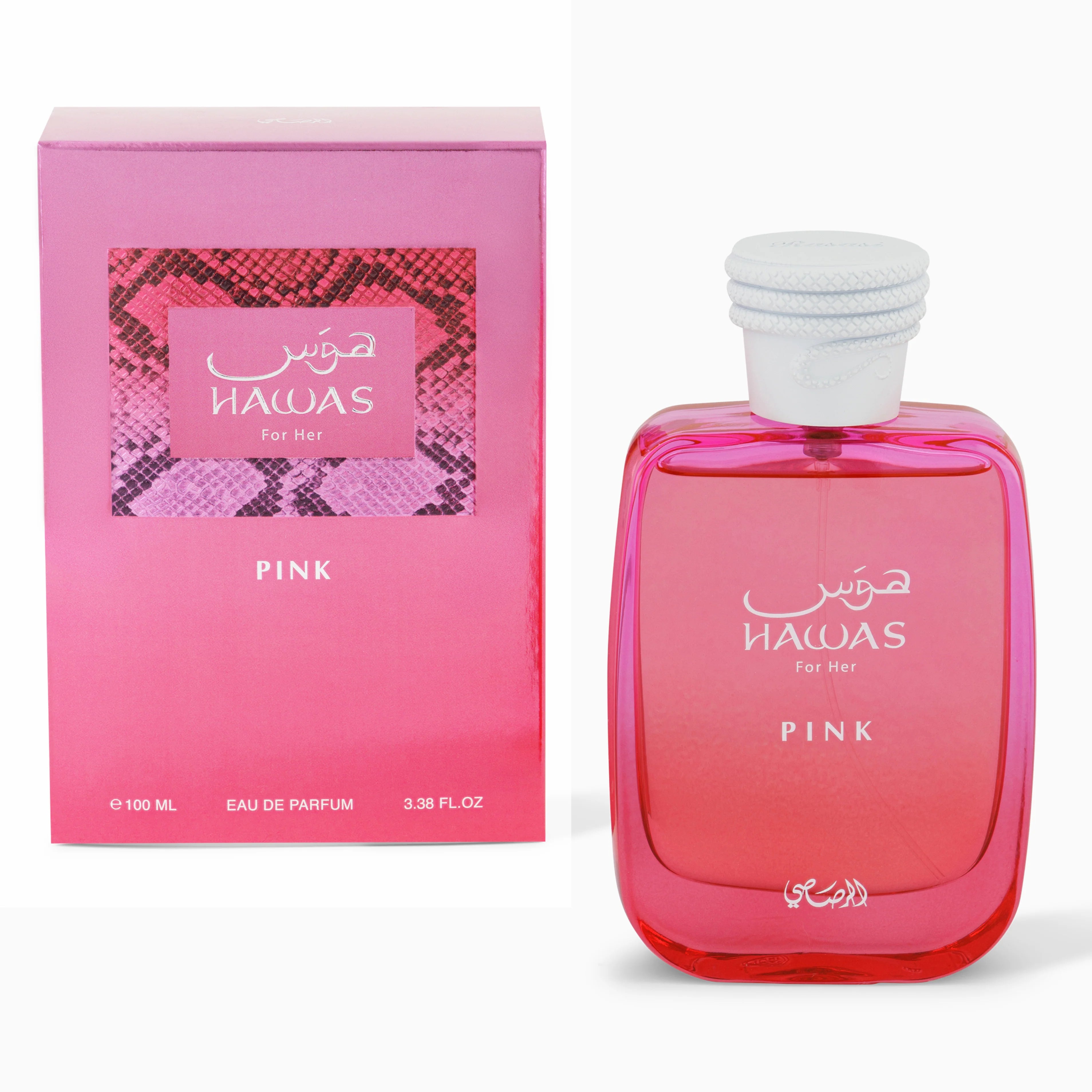 HAWAS PINK FOR WOMEN 100 ML