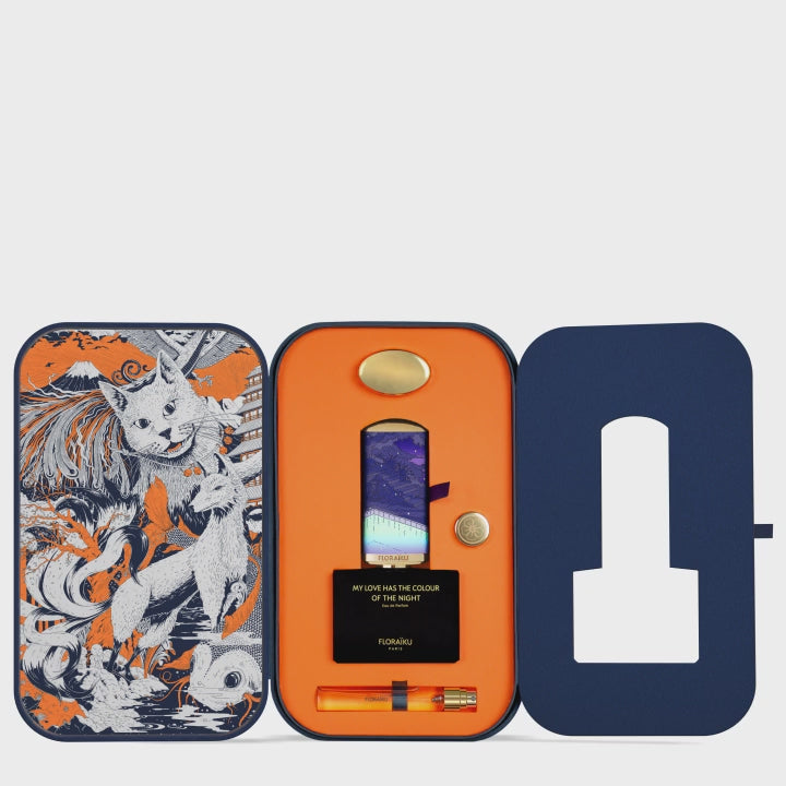 SET FLORAIKU MY LOVE HAS THE COLOR OF THE NIGHT EDP 50ML+10ML